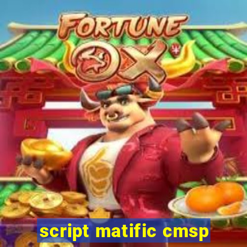 script matific cmsp